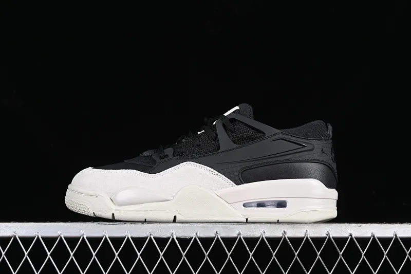 All categories Air Jordan Jordan series basketball shoes Air Jordan 4 Air Jordan 4 "Remastered" AJ4 Joe 4 remake black and white FQ7939-001